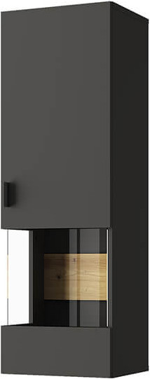 Изображение товара Шкаф навесной Anrex Dylan 1V (графит/дуб артисан)