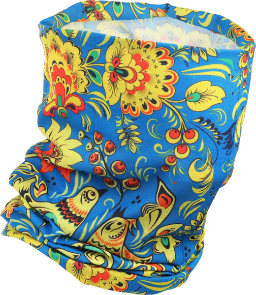 Изображение товара Бафф Sima-Land Хохлома / 9954077 (синий)