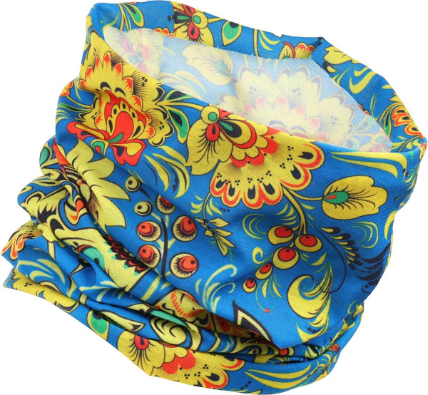 Изображение товара Бафф Sima-Land Хохлома / 9954077 (синий)