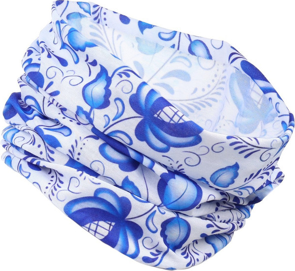 Изображение товара Бафф Sima-Land Гжель / 9954075 (белый/синий)