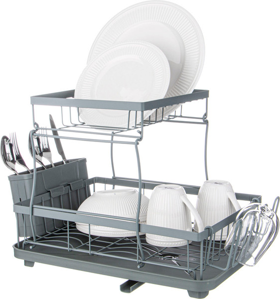 Изображение товара Сушилка для посуды Agness 917-104 (серый)