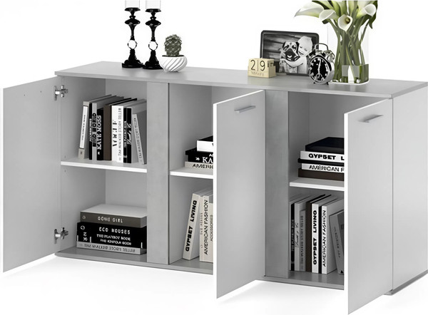 Изображение товара Тумба Anrex 3D (белый/бетон)