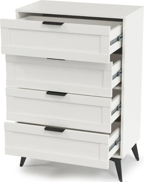 Изображение товара Комод Anrex Mone 4S Boxwell (белый)