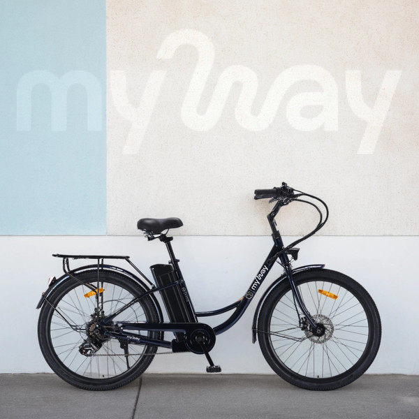 Изображение товара Электровелосипед MyWay Road 1.0 250 26 Pro (17, синий)