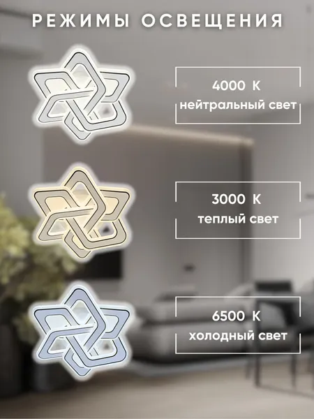 Изображение товара Потолочный светильник Aitin-Pro B1020 (белый/черный)