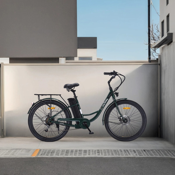 Изображение товара Электровелосипед MyWay Road 1.0 250 26 Pro (17, зеленый)