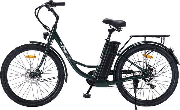 Изображение товара Электровелосипед MyWay Road 1.0 250 26 Pro (17, зеленый)