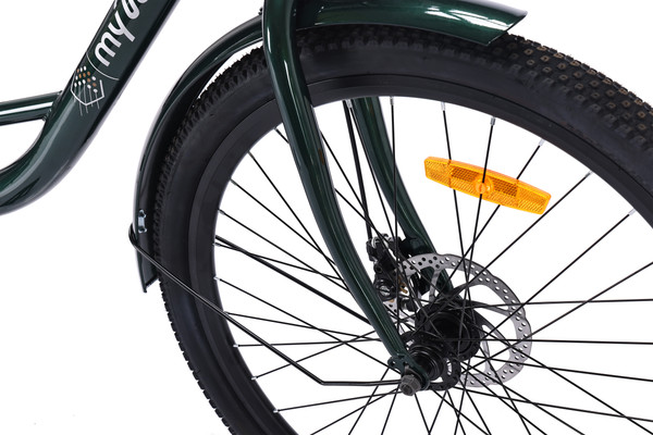 Изображение товара Электровелосипед MyWay Road 1.0 250 26 Pro (17, зеленый)