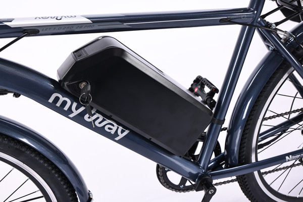 Изображение товара Электровелосипед MyWay Let 1.0 250 26 Pro (19, синий)