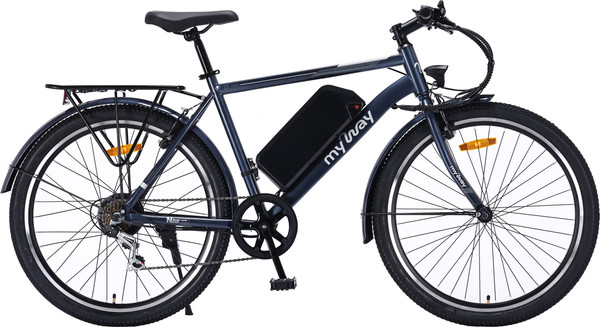 Изображение товара Электровелосипед MyWay Let 1.0 250 26 Pro (19, синий)
