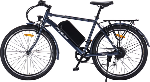 Изображение товара Электровелосипед MyWay Let 1.0 250 26 Pro (19, синий)