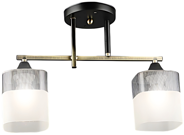 Изображение товара Потолочный светильник Aitin-Pro НПБ 02-2x60-101 / A4425/2 (бронза/черный)