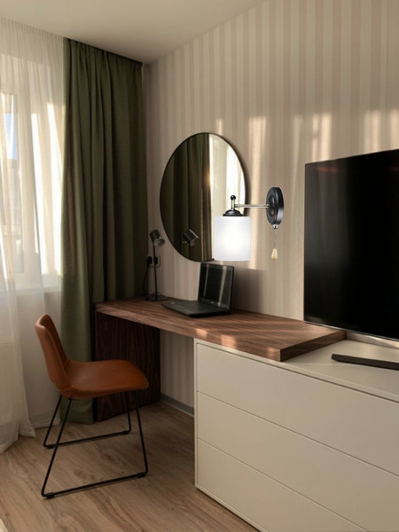 Изображение товара Бра Aitin-Pro НББ 03-60-101 / A4428/1W (черный/бронза)