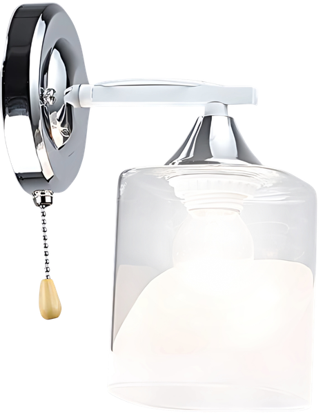 Изображение товара Бра Aitin-Pro НББ 03-60-101 / K2258/1W (белый/хром)