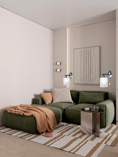 Изображение товара Бра Aitin-Pro НББ 03-60-101 / K2351/1W (черный/хром)