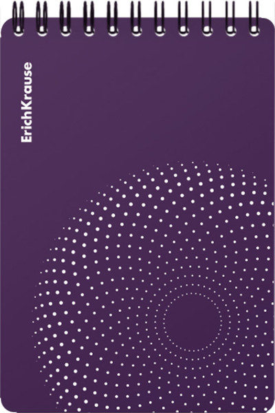 Изображение товара Блокнот Erich Krause Marsalа / 63429 (80л, фиолетовый)