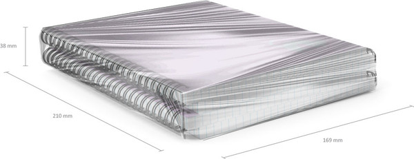 Изображение товара Блокнот Erich Krause Brave Cats / 64907 (80л, фиолетовый)