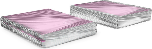 Изображение товара Блокнот Erich Krause Silhouette / 64156 (80л, розовый)