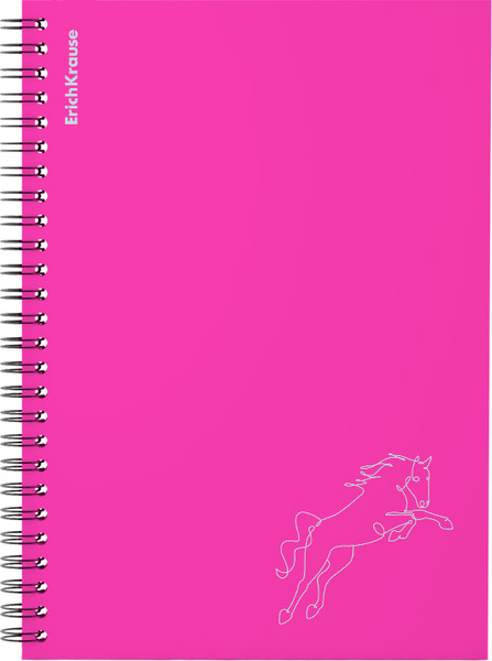 Изображение товара Блокнот Erich Krause Silhouette / 64156 (80л, розовый)