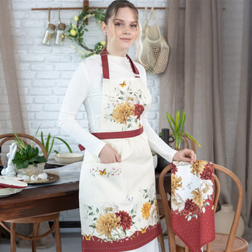 Изображение товара Кухонный фартук Listelle Цветочная симфония. Модель Английский 117801