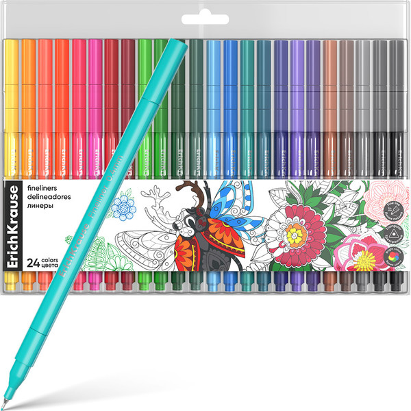 Изображение товара Набор лайнеров Erich Krause Art Spirit / 62951 (24цв)