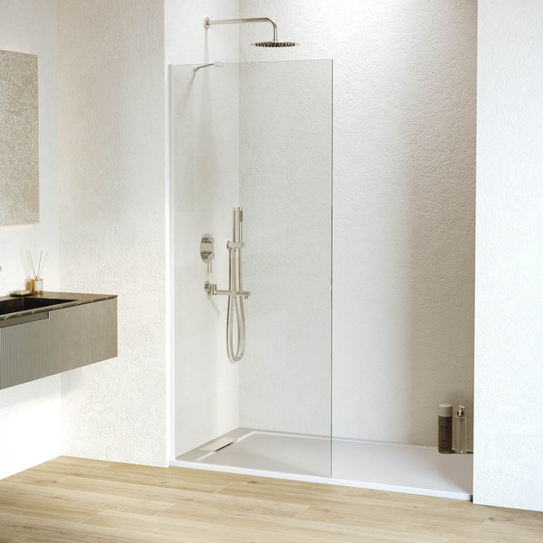 Изображение товара Душевая стенка RGW WA-110W / 351011007-15 (белый/прозрачное стекло)