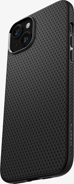 Изображение товара Чехол-накладка Spigen Liquid Air для iPhone 15 / ACS06790 (Matte Black)