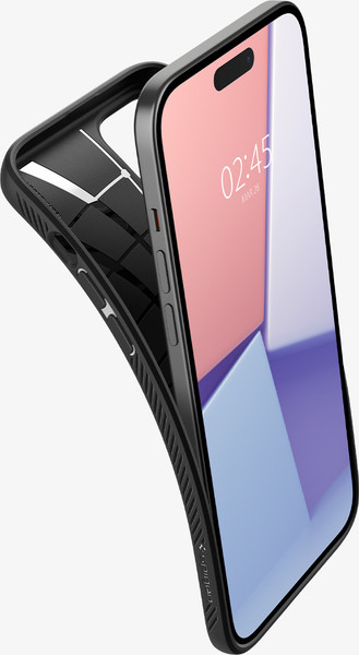 Изображение товара Чехол-накладка Spigen Liquid Air для iPhone 15 / ACS06790 (Matte Black)