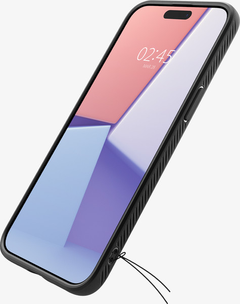 Изображение товара Чехол-накладка Spigen Liquid Air для iPhone 15 Pro / ACS06704 (Matte Black)