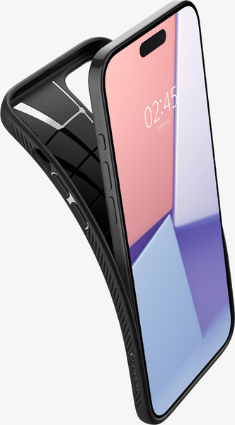 Изображение товара Чехол-накладка Spigen Liquid Air для iPhone 15 Pro Max / ACS06562 (Matte Black)