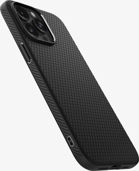 Изображение товара Чехол-накладка Spigen Liquid Air для iPhone 15 Pro Max / ACS06562 (Matte Black)