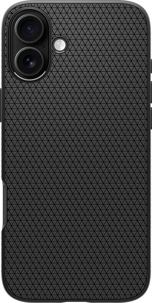 Изображение товара Чехол-накладка Spigen Liquid Air для iPhone 16 Plus / ACS08066 (Matte Black)