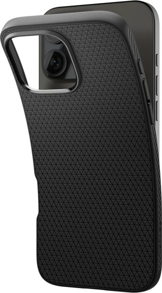 Изображение товара Чехол-накладка Spigen Liquid Air для iPhone 16 Pro / ACS08117 (Matte Black)