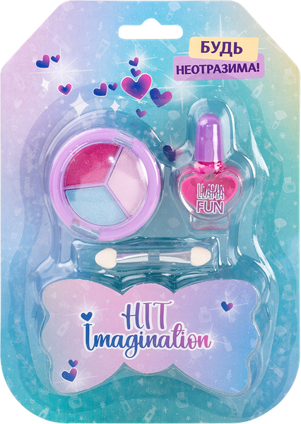 Изображение товара Набор детской декоративной косметики Hit Imagination Будь неотразима! / 2108H
