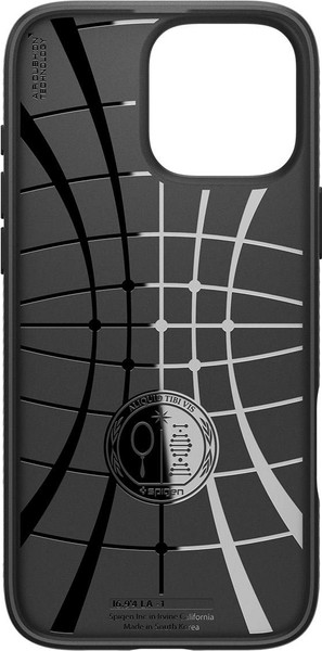 Изображение товара Чехол-накладка Spigen Liquid Air для iPhone 16 Pro Max / ACS07988 (Matte Black)