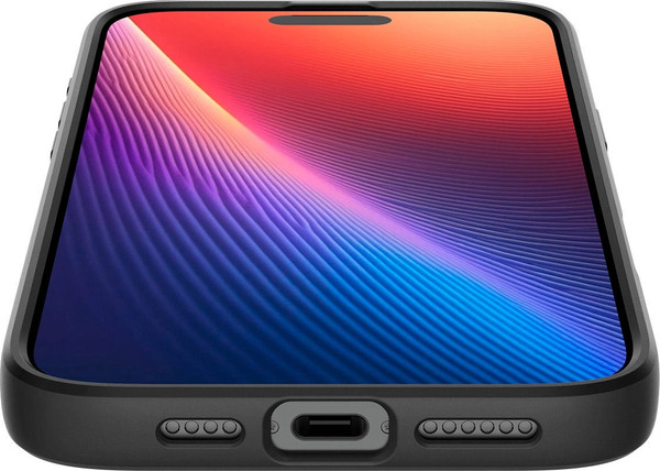 Изображение товара Чехол-накладка Spigen Liquid Air для iPhone 16 Pro Max / ACS07988 (Matte Black)