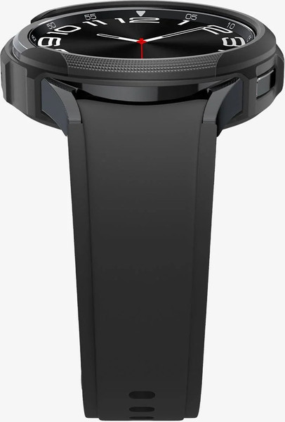 Изображение товара Защитный чехол для умных часов Spigen Liquid Air для Samsung Galaxy Watch 6 Classic 43мм / ACS06395 (Matte Black)