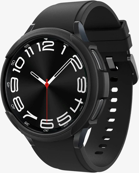 Изображение товара Защитный чехол для умных часов Spigen Liquid Air для Samsung Galaxy Watch 6 Classic 43мм / ACS06395 (Matte Black)