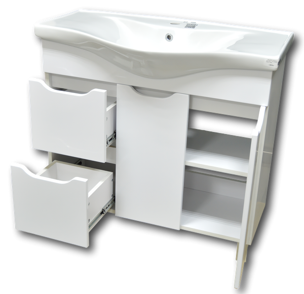 Изображение товара Тумба с умывальником Гамма Р30оФ8/1- У90 Базик-7090 (4812044015546)