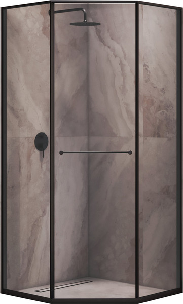 Изображение товара Душевой уголок RGW SV-82B R / 33328200-34R (черный/тонированное стекло)