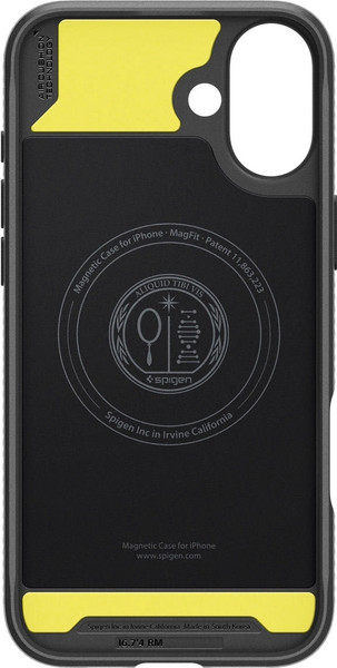 Изображение товара Чехол-накладка Spigen Rugged Armor Mag Magsafe для iPhone 16 / ACS08214 (Matte Black)