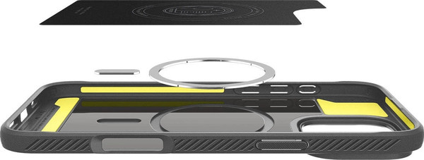 Изображение товара Чехол-накладка Spigen Rugged Armor Mag Magsafe для iPhone 16 Pro Max / ACS07987 (Grey)