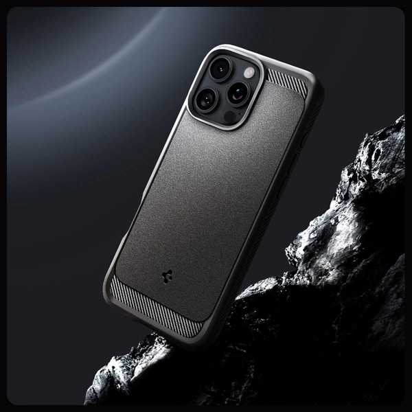 Изображение товара Чехол-накладка Spigen Rugged Armor Mag Magsafe для iPhone 16 Pro Max / ACS07987 (Grey)