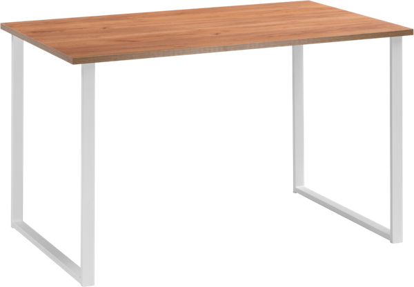 Изображение товара Обеденный стол Notta Лиман 140x80 / 619214 (дуб крафт золотой/белый матовый)