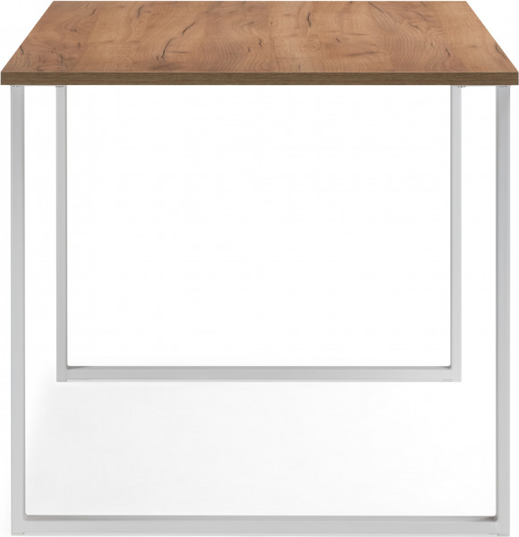 Изображение товара Обеденный стол Notta Лиман 140x80 / 619214 (дуб крафт золотой/белый матовый)