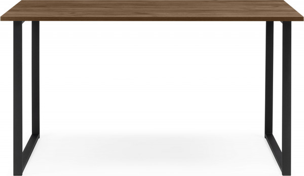 Изображение товара Обеденный стол Notta Лиман 140х80 / 615156 (дуб крафт табачный/черный матовый)