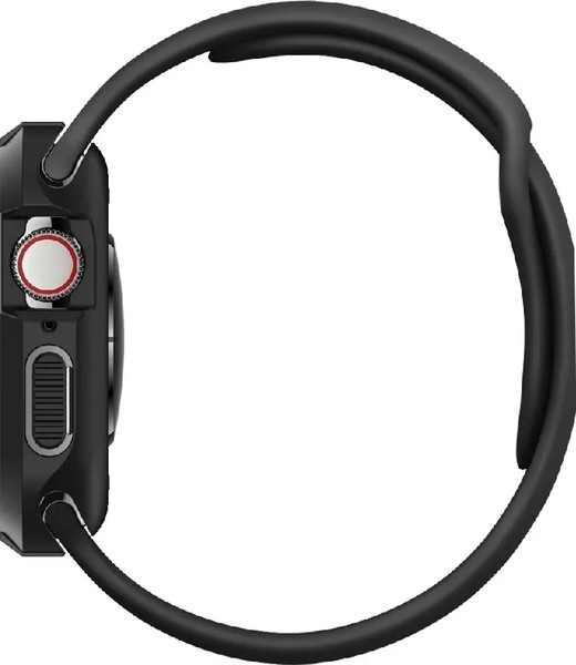 Изображение товара Защитный чехол для умных часов Spigen Rugged Armor для Apple Watch 4/5/6/7/8/9/SE / 062CS24469 (черный)