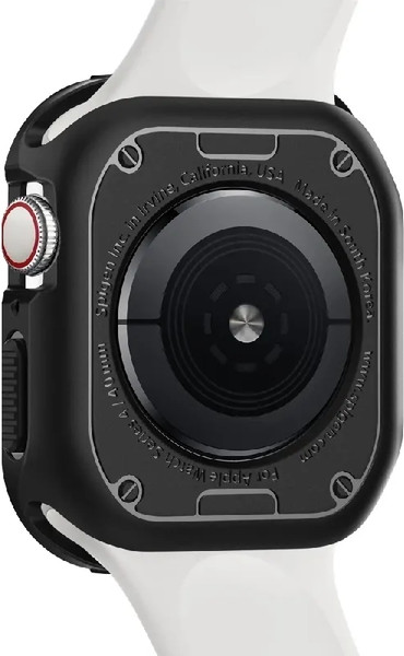 Изображение товара Защитный чехол для умных часов Spigen Rugged Armor для Apple Watch 4/5/6/7/8/9/SE / 062CS24469 (черный)