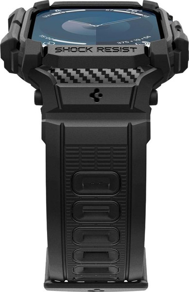 Изображение товара Ремешок для умных часов Spigen Rugged Armor Pro для Apple Watch 10 42мм/ ACS08591 (черный матовый)