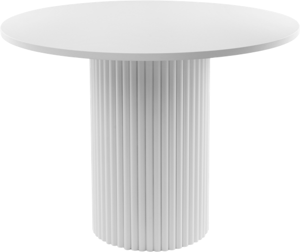 Изображение товара Обеденный стол Notta Барел 110 / 615167 (белый/белый)
